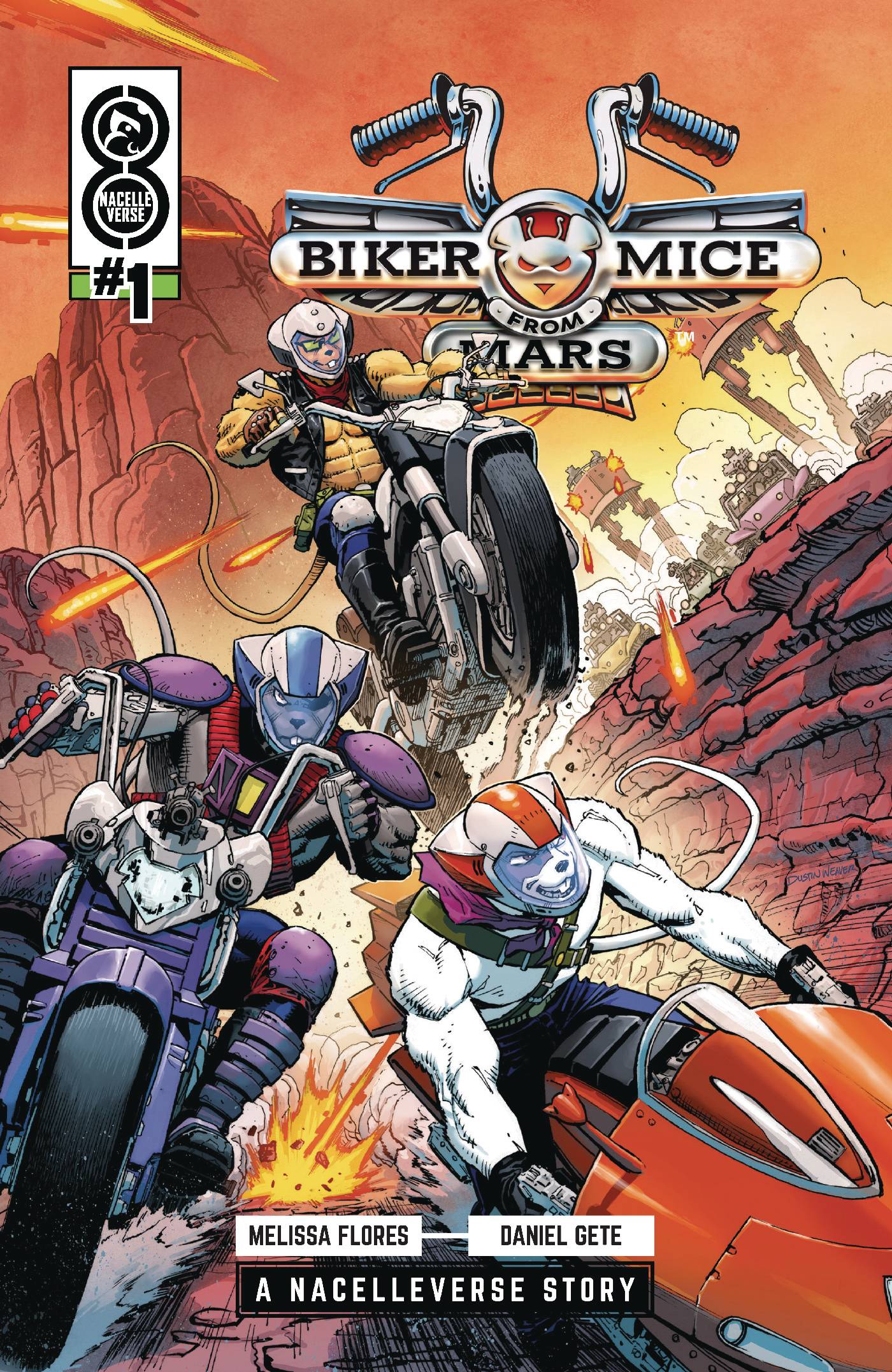 BIKER MICE FROM MARS (2025) #1 CVR A WEAVER (SCHD: 6/25/2025)