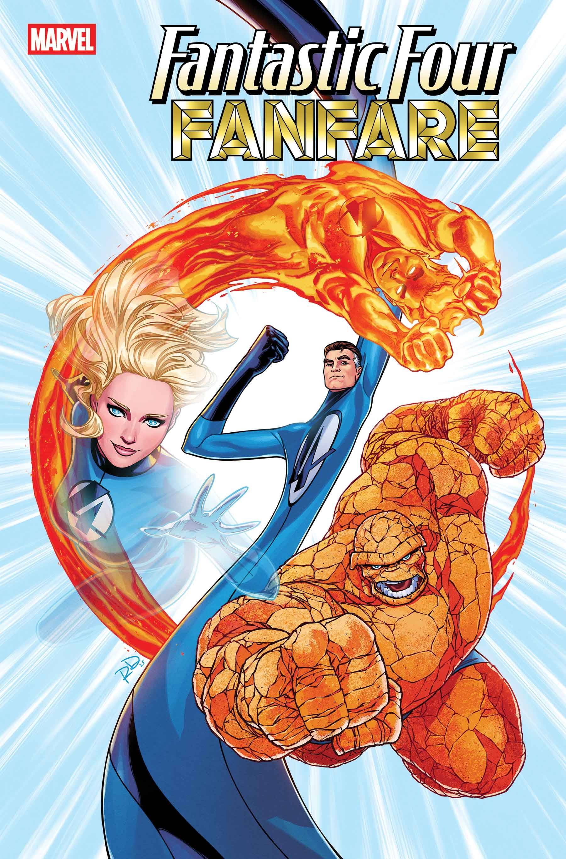 FANTASTIC FOUR FANFARE #2 RUSSELL DAUTERMAN VAR (SCHD: 6/18/2025)
