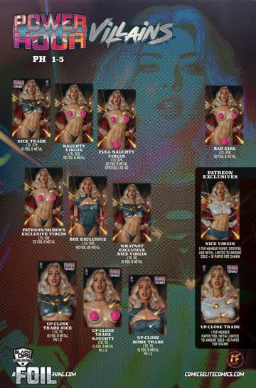 POWER HOUR #3 - STEAL by SHIKARII - CLOTHED (LTD 375) (Est.Ship: Start of August)