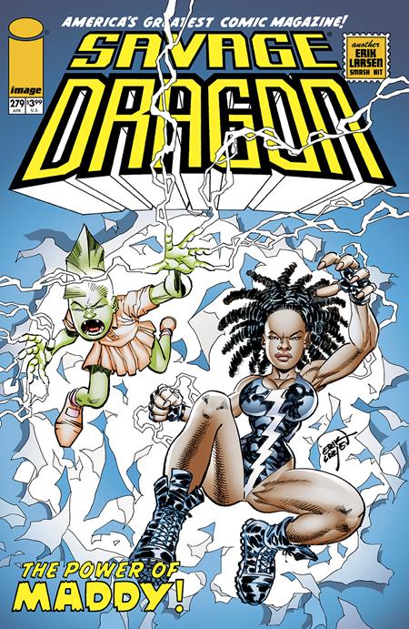 SAVAGE DRAGON #279 CVR A ERIK LARSEN (MR) (SCHD: 6/25/2025)
