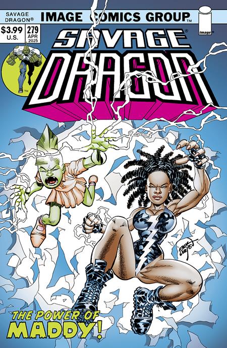 SAVAGE DRAGON #279 CVR B ERIK LARSEN 70S TRADE DRESS VAR (MR) (SCHD: 6/25/2025)