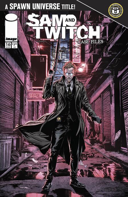 SPAWN SAM AND TWITCH CASE FILES #16 CVR B RAYMOND GAY TWITCH VAR (SCHD: 7/30/2025)
