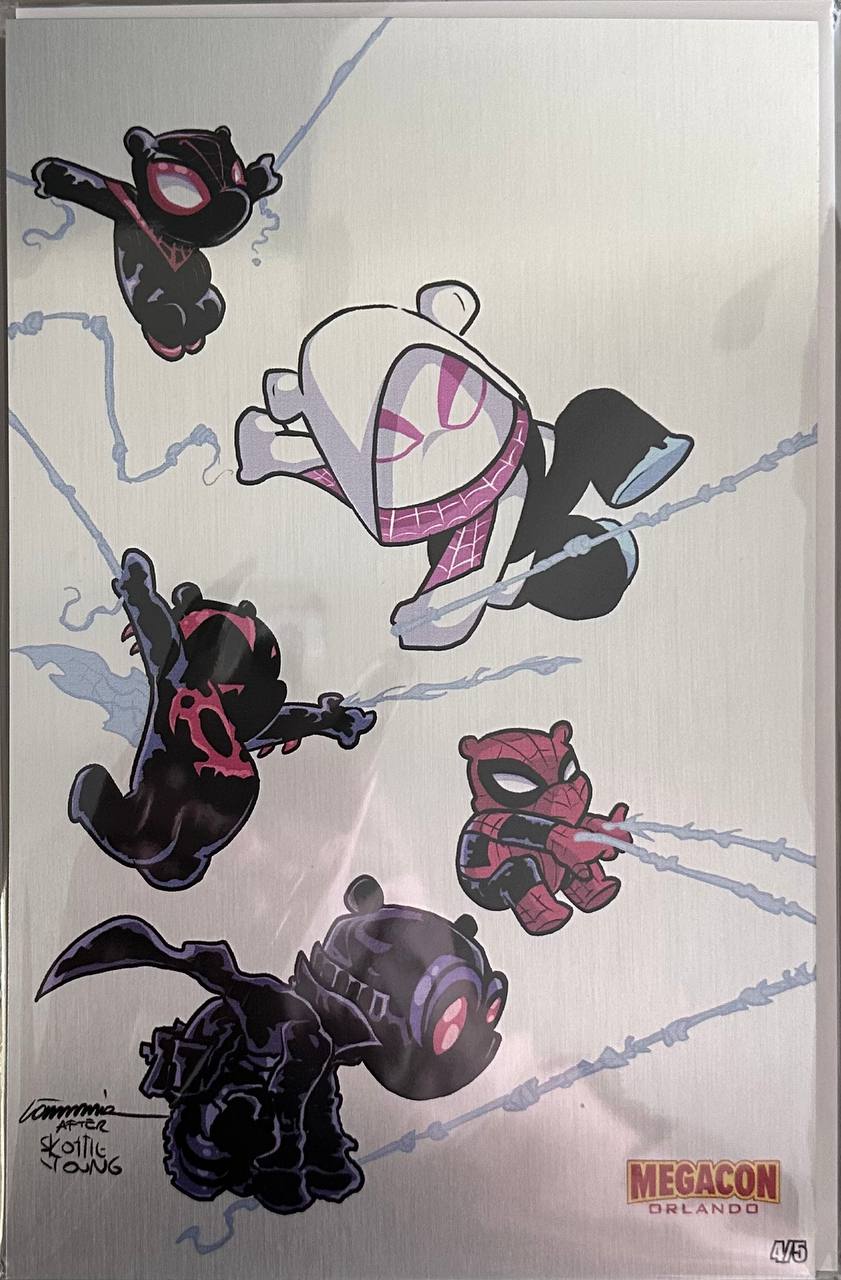 DO YOU POOH? EDGE OF THE POOH-VERSE - MEGACON EXCLUSIVE BY GORKEM DEMIR AFTER SKOTTIE YOUNG - VIRGIN METAL (LTD 5) (Free Toploader)