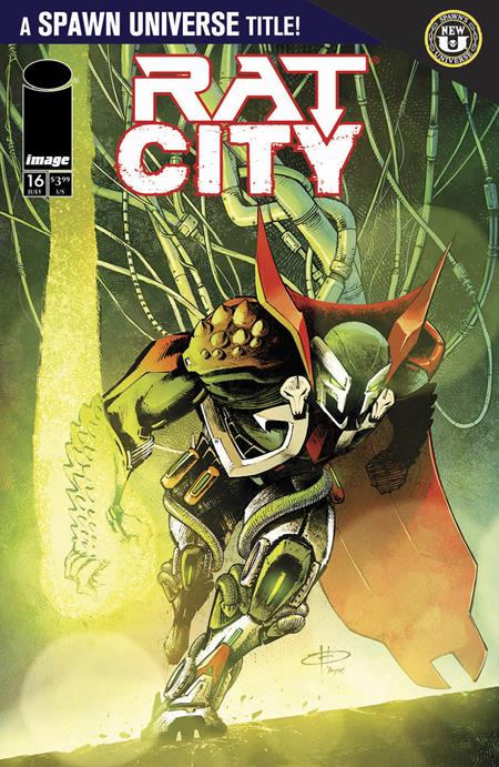 SPAWN RAT CITY #16 CVR A DANIEL HENRIQUES (SCHD:  7/23/2025)
