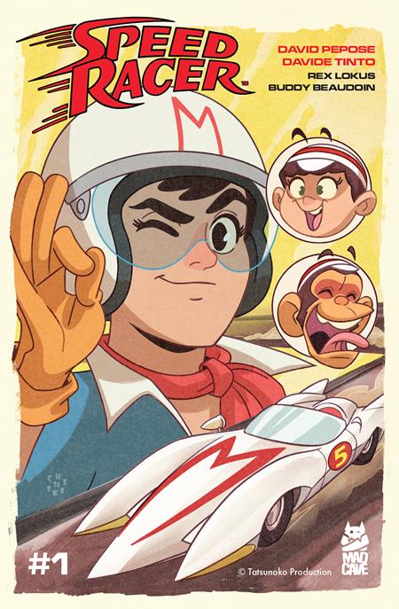 SPEED RACER #1 CVR B SEAN GALLOWAY RETRO MANGA VAR (SCHD: 7/30/2025)