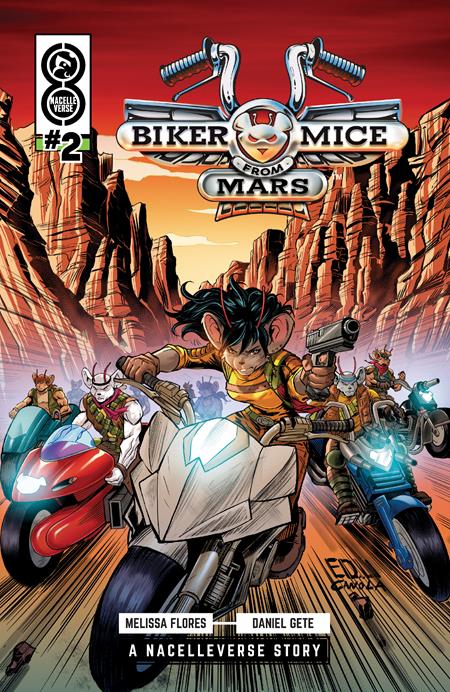 BIKER MICE FROM MARS (2025) #2 CVR A EDU SOUZA (SCHD:  7/23/2025)