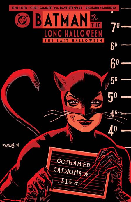 BATMAN THE LONG HALLOWEEN THE LAST HALLOWEEN #9 (OF 10) CVR B CHRIS SAMNEE CARD STOCK VAR (SCHD: 8/27/2025)