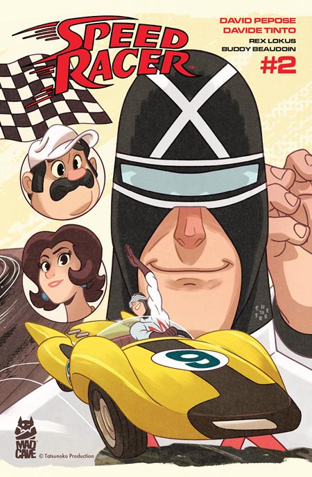SPEED RACER #2 CVR B SEAN GALLOWAY RETRO MANGA VAR (SCHD: 8/27/2025)