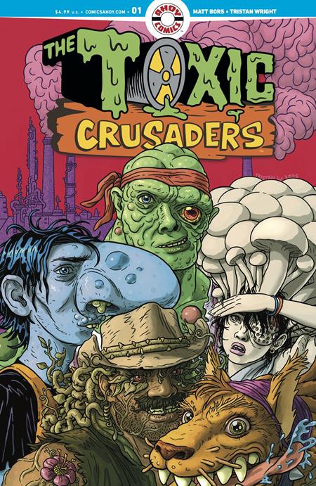 TOXIC CRUSADERS #1 (OF 5) CVR A TRISTAN WRIGHT (MR) (SCHD: 9/10/2025)