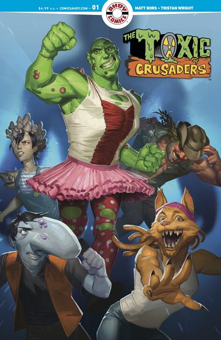TOXIC CRUSADERS #1 (OF 5) CVR B 3 COPY AR SULLIVAN UNLOCK VAR (MR) (SCHD: 9/10/2025)