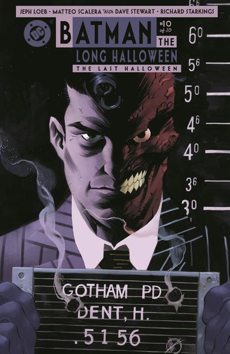 BATMAN THE LONG HALLOWEEN THE LAST HALLOWEEN #10 (OF 10) CVR B MATTEO SCALERA CARD STOCK VAR (SCHD: 9/24/2025)