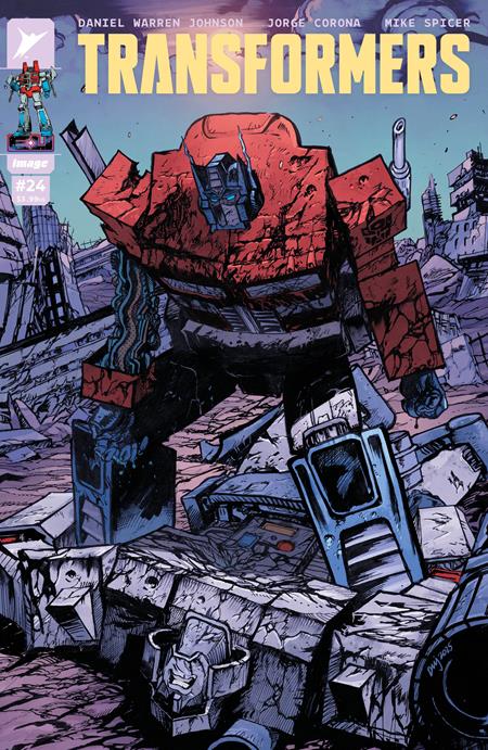 TRANSFORMERS #24 CVR A DANIEL WARREN JOHNSON & MIKE SPICER (SCHD: 9/10/2025)