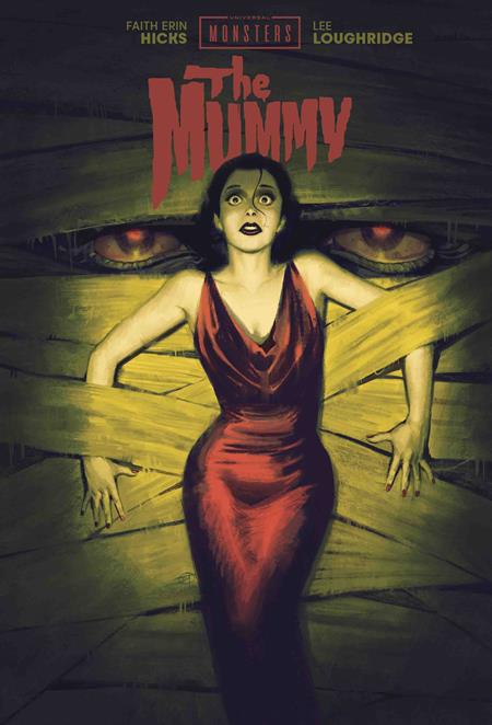 UNIVERSAL MONSTERS THE MUMMY HC DIRECT MARKET EXCLUSIVE DAVID TALASKI CVR (SCHD: 10/29/2025)