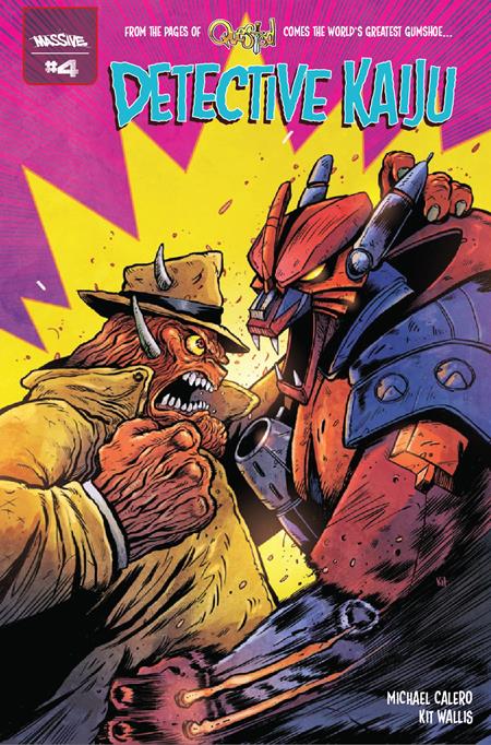DETECTIVE KAIJU #4 (OF 4) CVR A KIT WALLIS (SCHD: 9/24/2025)