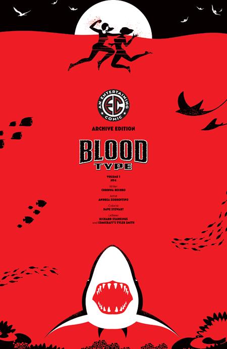 EC BLOOD TYPE #4 (OF 4) CVR E INC 1:50 PATRICIA MARTIN EC ARCHIVE EDITION VAR (SCHD: 9/10/2025)