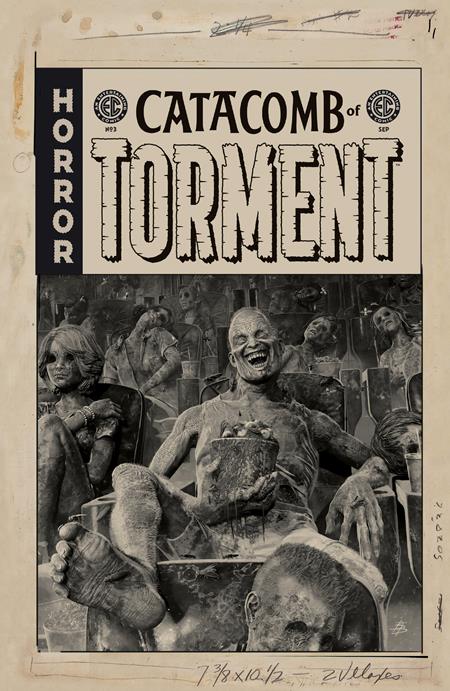 EC CATACOMB OF TORMENT #3 CVR D INC 1:20 BJORN BARENDS B&W ARTIST EDITION VAR (SCHD: 9/17/2025)