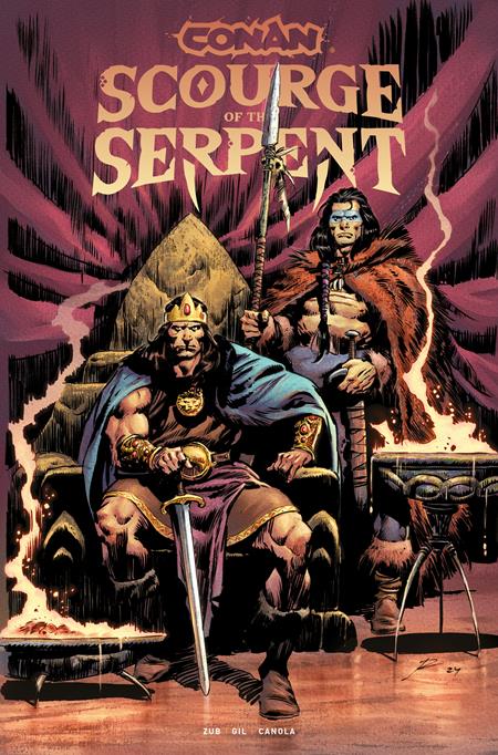 CONAN THE BARBARIAN SCOURGE OF THE SERPENT #1 (OF 4) CVR A ROBERTO DE LA TORRE (MR) (SCHD: 9/24/2025)