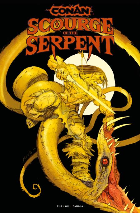 CONAN THE BARBARIAN SCOURGE OF THE SERPENT #1 (OF 4) CVR D MATIAS BERGARA VAR (MR) (SCHD: 9/24/2025)