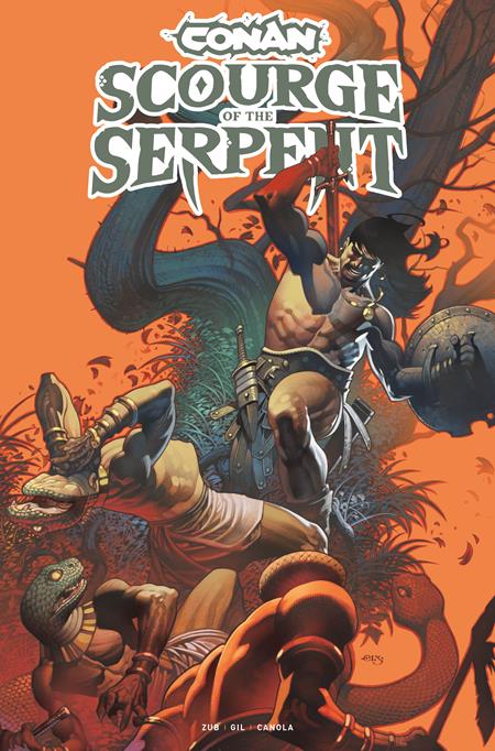 CONAN THE BARBARIAN SCOURGE OF THE SERPENT #1 (OF 4) CVR E CHRIS STEVENS VAR (MR) (SCHD: 9/24/2025)