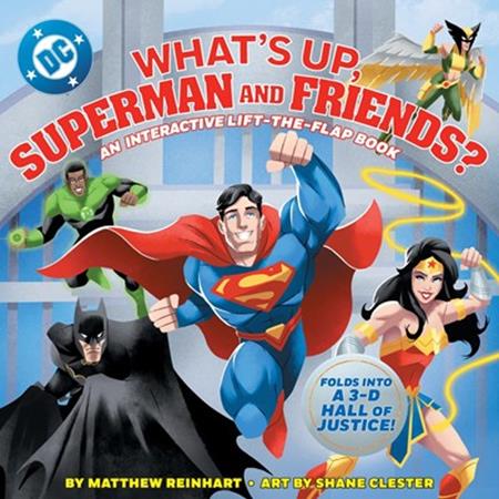 WHATS UP SUPERMAN AND FRIENDS HC A POP MAGIC BOOK (SCHD: 10/15/2025)