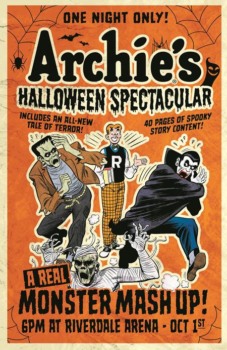 ARCHIES HALLOWEEN SPECTACULAR #1 (ONE SHOT) CVR B BOB WHITE RETRO ART VAR (SCHD: 10/1/2025)