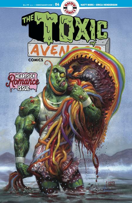 TOXIC AVENGER COMICS #4 CVR A FRED HARPER (MR) (SCHD: 10/22/2025)