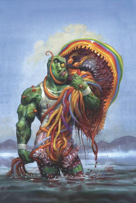 TOXIC AVENGER COMICS #4 CVR C FRED HARPER WITH EXCLUSIVE TRADING CARD BY TBA VAR (MR) (SCHD: 10/22/2025)