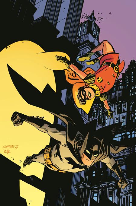 BATMAN & ROBIN YEAR ONE #12 (OF 12) CVR A CHRIS SAMNEE (SCHD: 10/15/2025)
