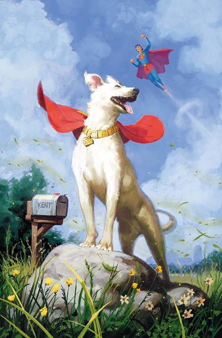 KRYPTO THE LAST DOG OF KRYPTON #5 (OF 5) CVR B DAVID TALASKI CARD STOCK VAR (SCHD: 10/15/2025)