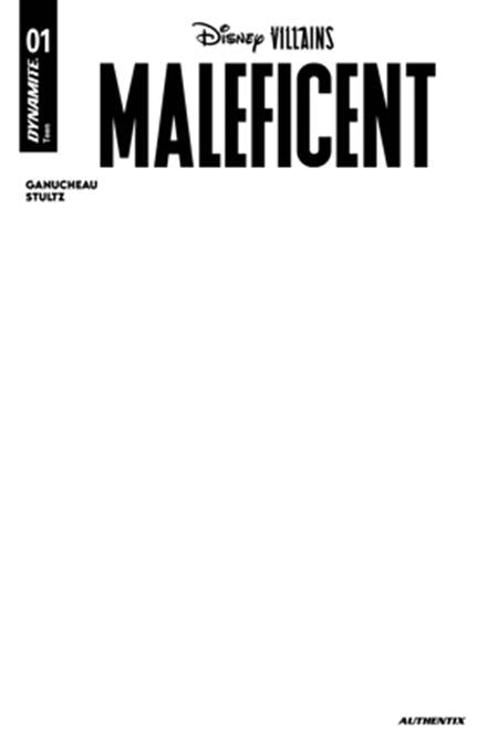 DISNEY VILLAINS MALEFICENT #1 CVR E BLANK AUTHENTIX VAR (SCHD: 10/15/2025)