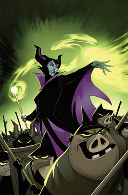 DISNEY VILLAINS MALEFICENT #1 CVR G ROBERT QUINN LTD VIRGIN VAR (SCHD: 10/22/2029)