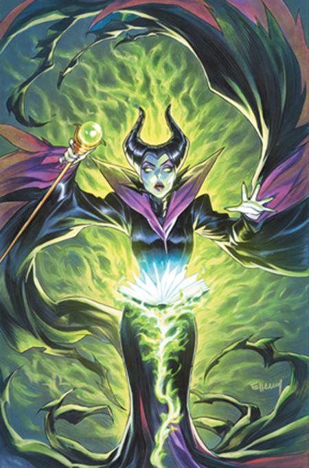 DISNEY VILLAINS MALEFICENT #1 CVR I INC 1:15 ELLERY SANTOS VIRGIN VAR (SCHD: 10/15/2025)