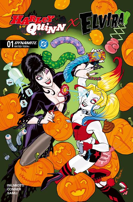 HARLEY QUINN X ELVIRA #1 CVR A AMANDA CONNER  (SCHD: 10/1/2025)