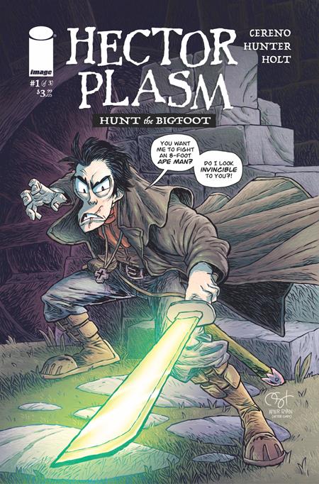 HECTOR PLASM HUNT THE BIGFOOT #1 (OF 3) CVR B DEREK HUNTER VAR (MR) (SCHD: 10/15/2025)