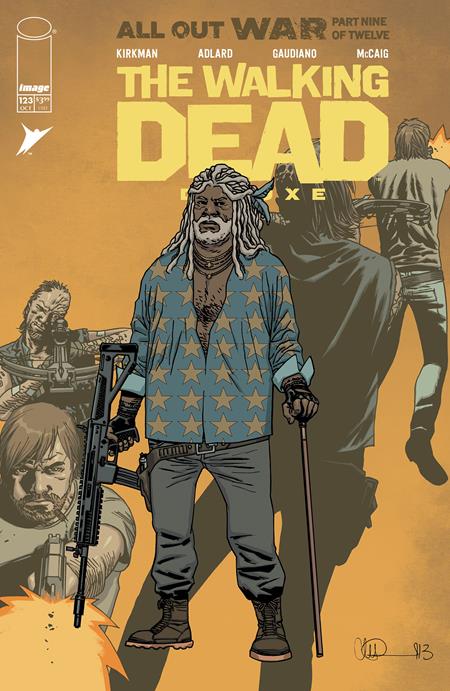 WALKING DEAD DELUXE #123 CVR B CHARLIE ADLARD & DAVE MCCAIG VAR (MR) (SCHD: 10/15/2025)