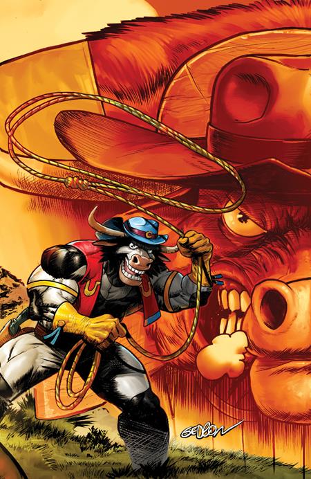 WILD WEST COW-BOYS OF MOO MESA #2 (OF 4) CVR D INC 1:10 JUAN GEDEON INTERLOCKING FULL ART VAR (SCHD: 10/15/2025)