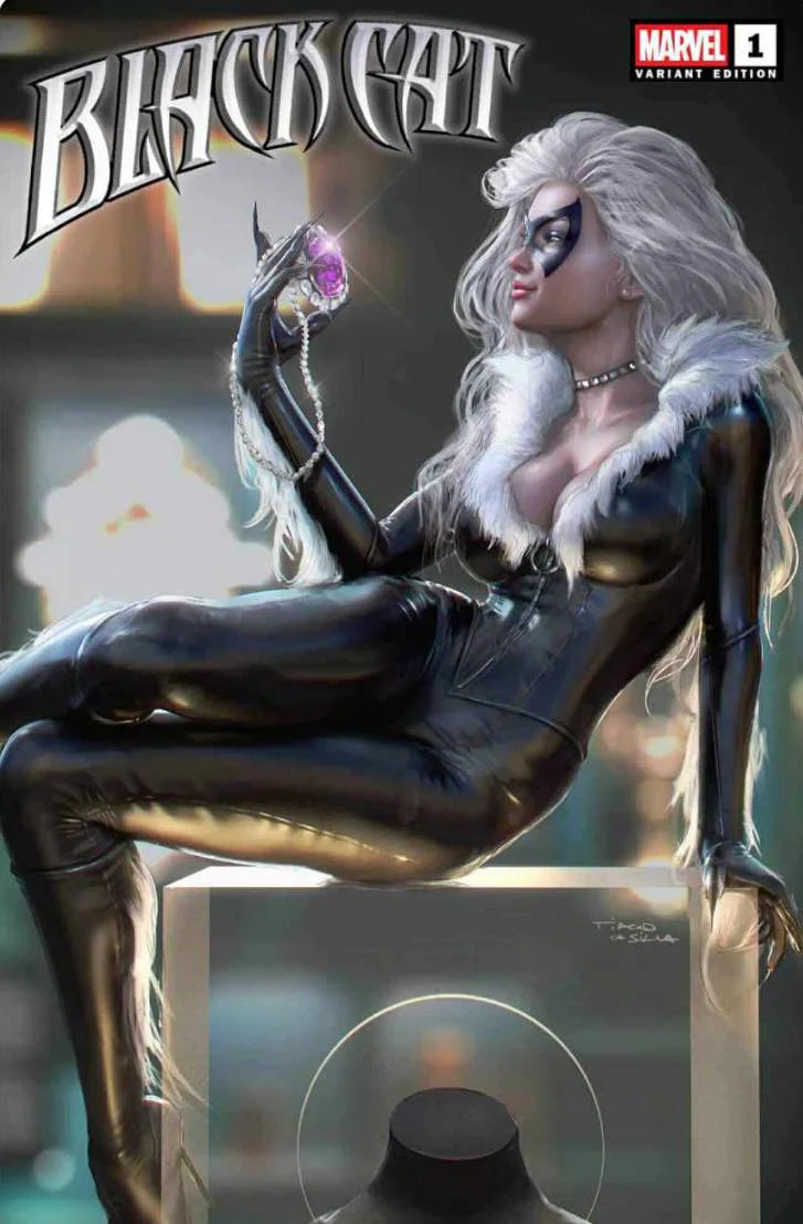BLACK CAT #1 TIAGO DA SILVA - ALPHA - TORONTO FAN EXPO - TRADE DRESS - LTD 3000