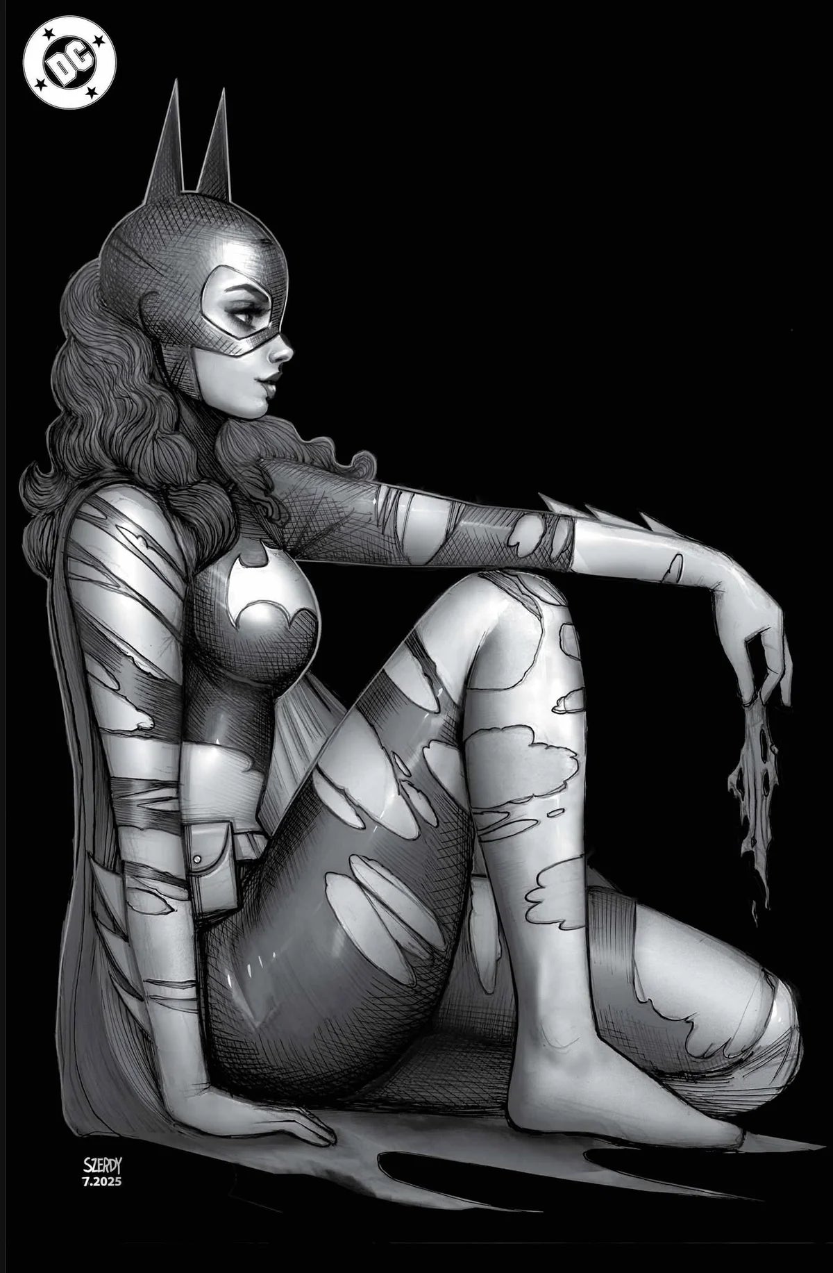 BATMAN #162 - NATHAN SZERDY EXCLUSIVE - VIRGIN B&W (LTD 1000) (EST. SHIP: End of November)