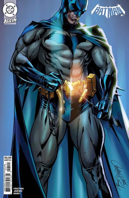 BATMAN #1 CVR D J SCOTT CAMPBELL CARD STOCK VAR
