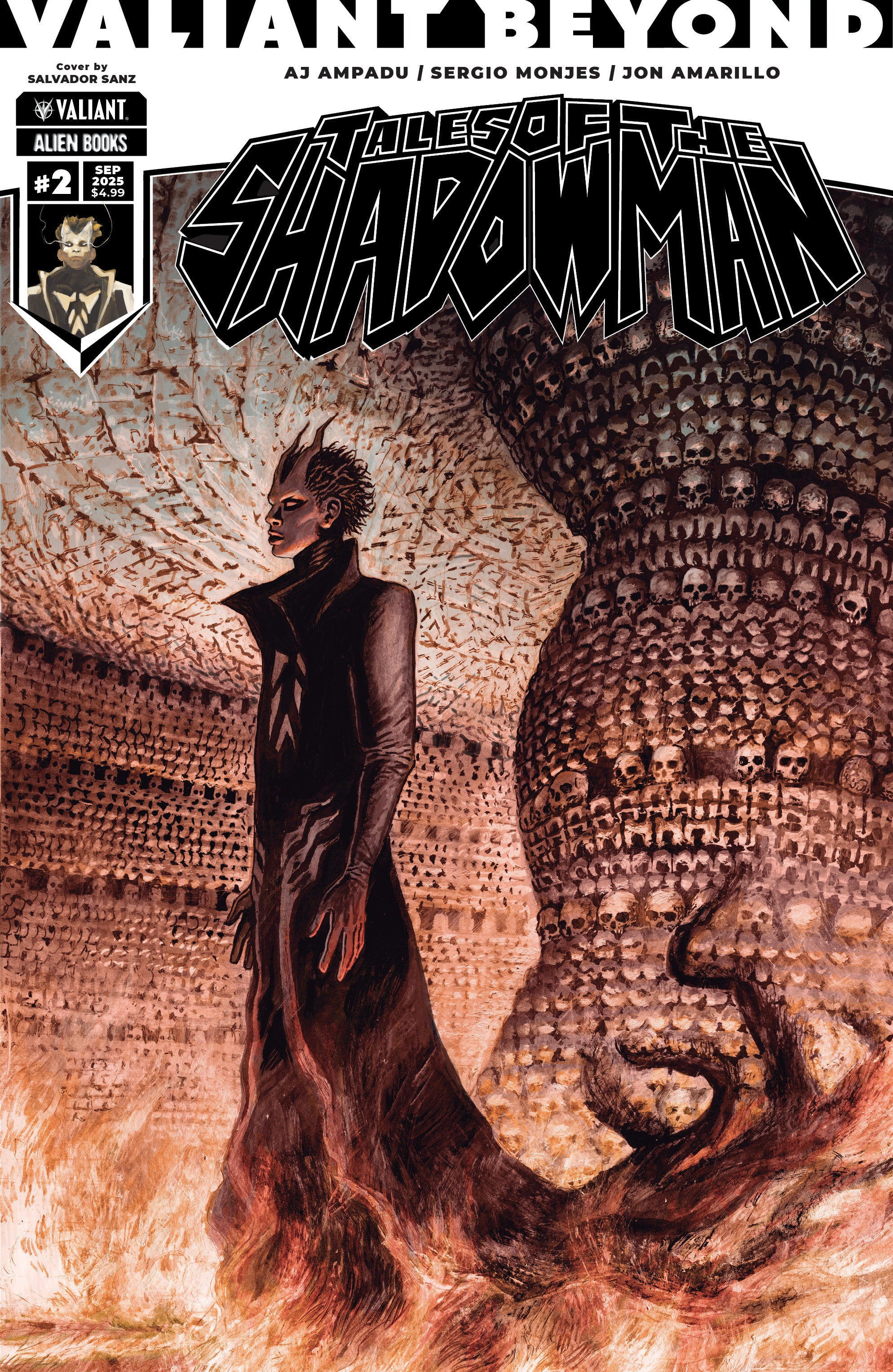 Valiant Beyond: Tales of the Shadowman #2 Variant B (Sanz) (SCHD: 10/01/2025)