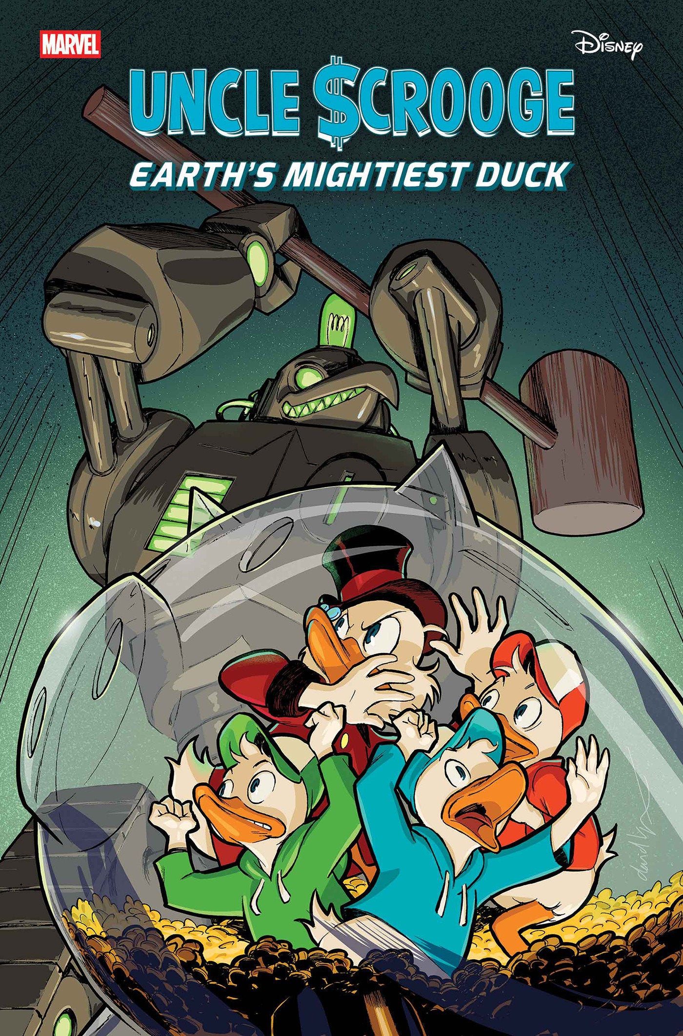 UNCLE SCROOGE: EARTH'S MIGHTIEST DUCK #2 DAVID LOPEZ VARIANT (SCHD: 09/17/2025)