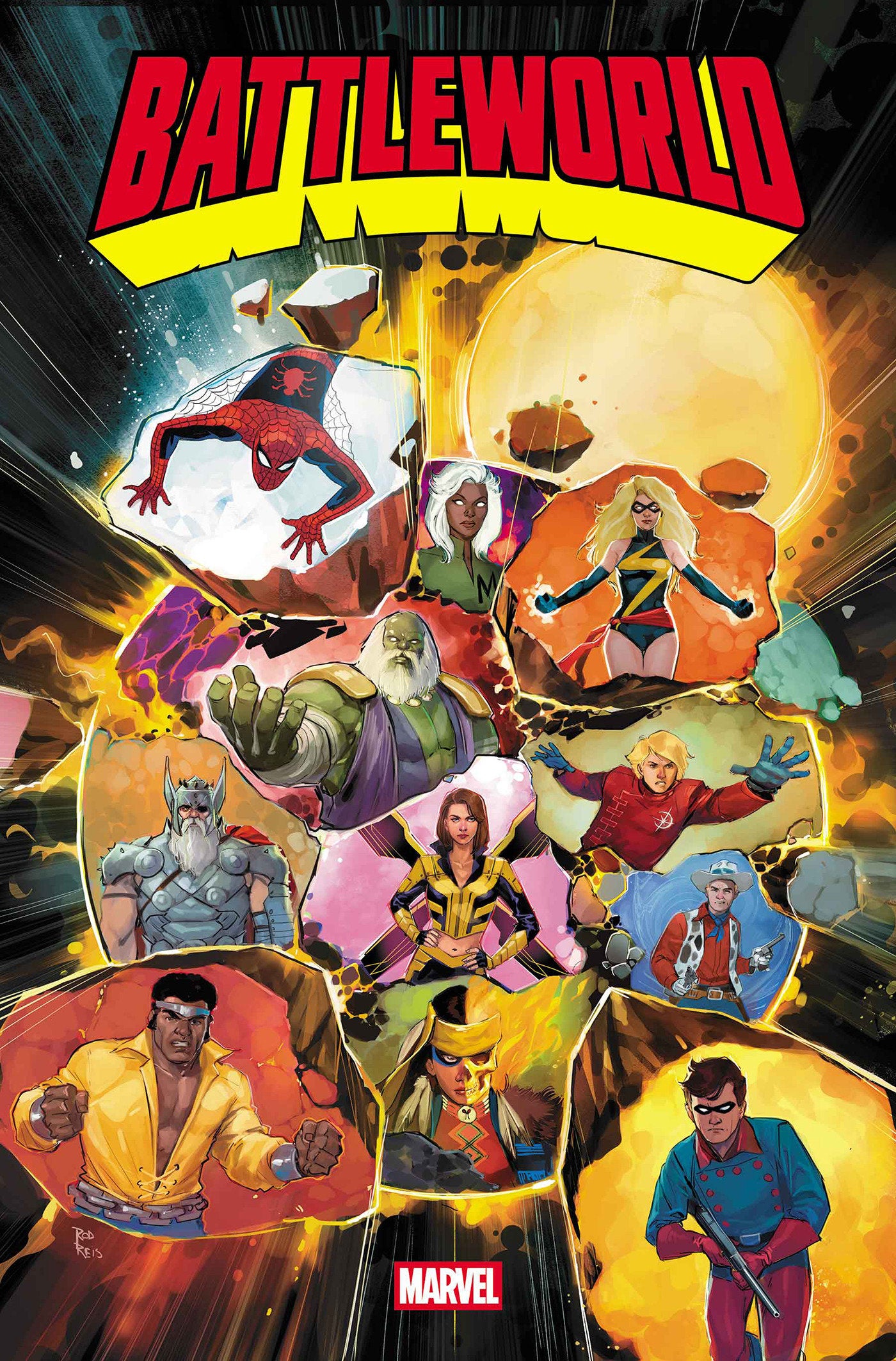 BATTLEWORLD #1 ROD REIS PROMO VARIANT (SCHD: 09/24/2025)
