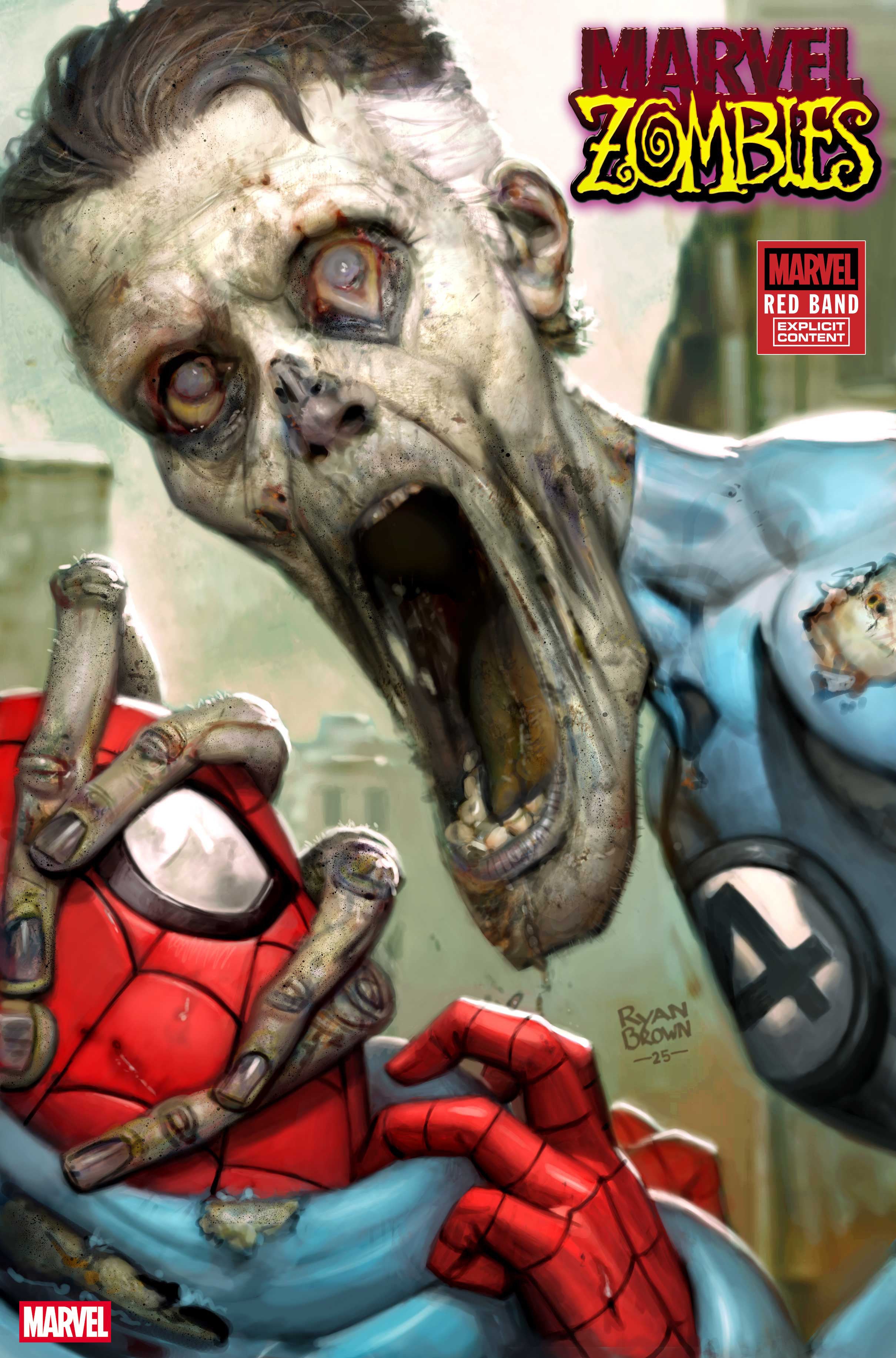 MARVEL ZOMBIES: RED BAND #1 RYAN BROWN VARIANT [POLYBAGGED] (SCHD: 09/17/2025)