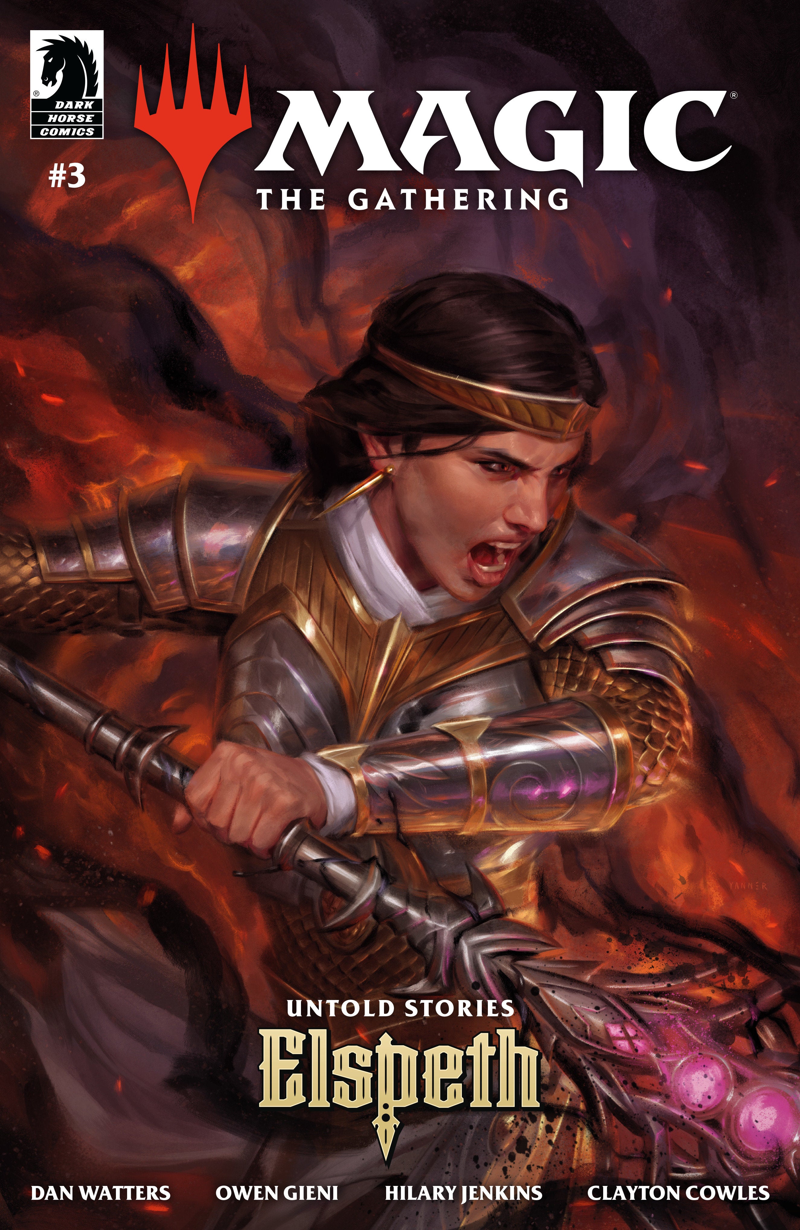 Magic: The Gathering: Untold Stories--Elspeth #3 (CVR C) (Kieran Yanner) (SCHD: 11/19/2025)