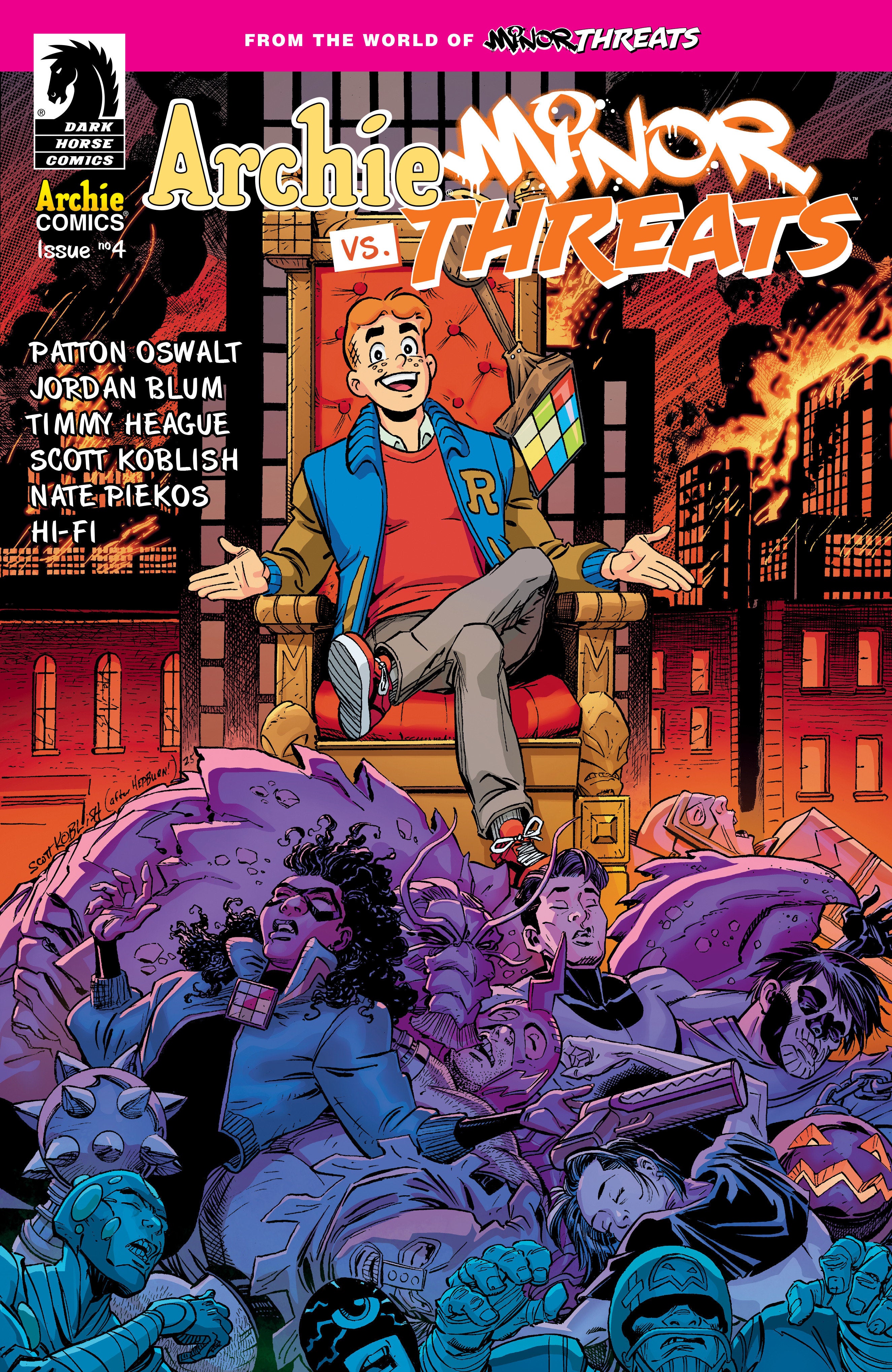 Archie vs Minor Threats #4 (CVR B) (Scott Koblish) (SCHD: 11/19/2025)