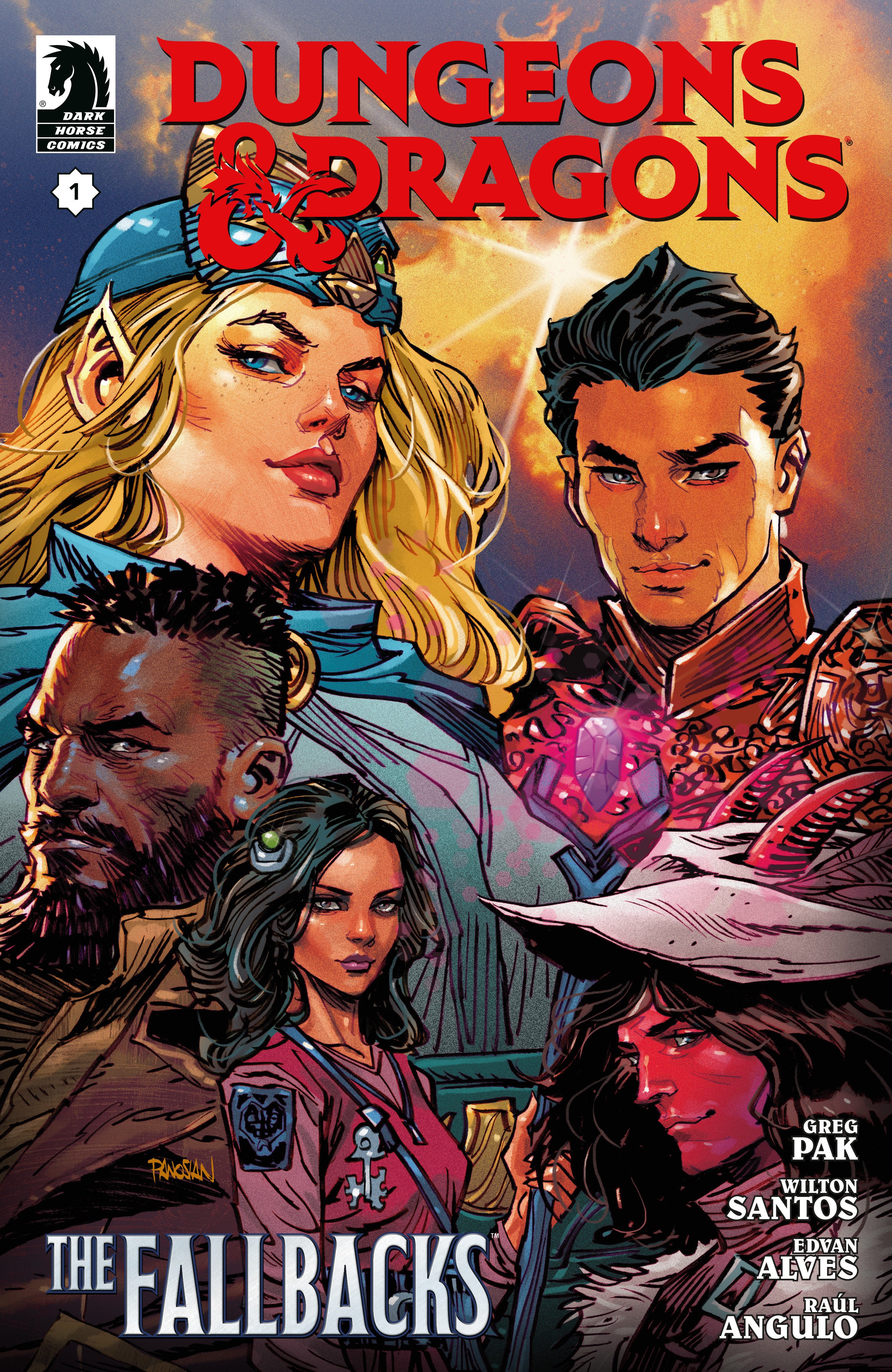 Dungeons & Dragons: The Fallbacks Series 1 #1 (CVR E) (Dan Panosian) (SCHD: 10/15/2025)