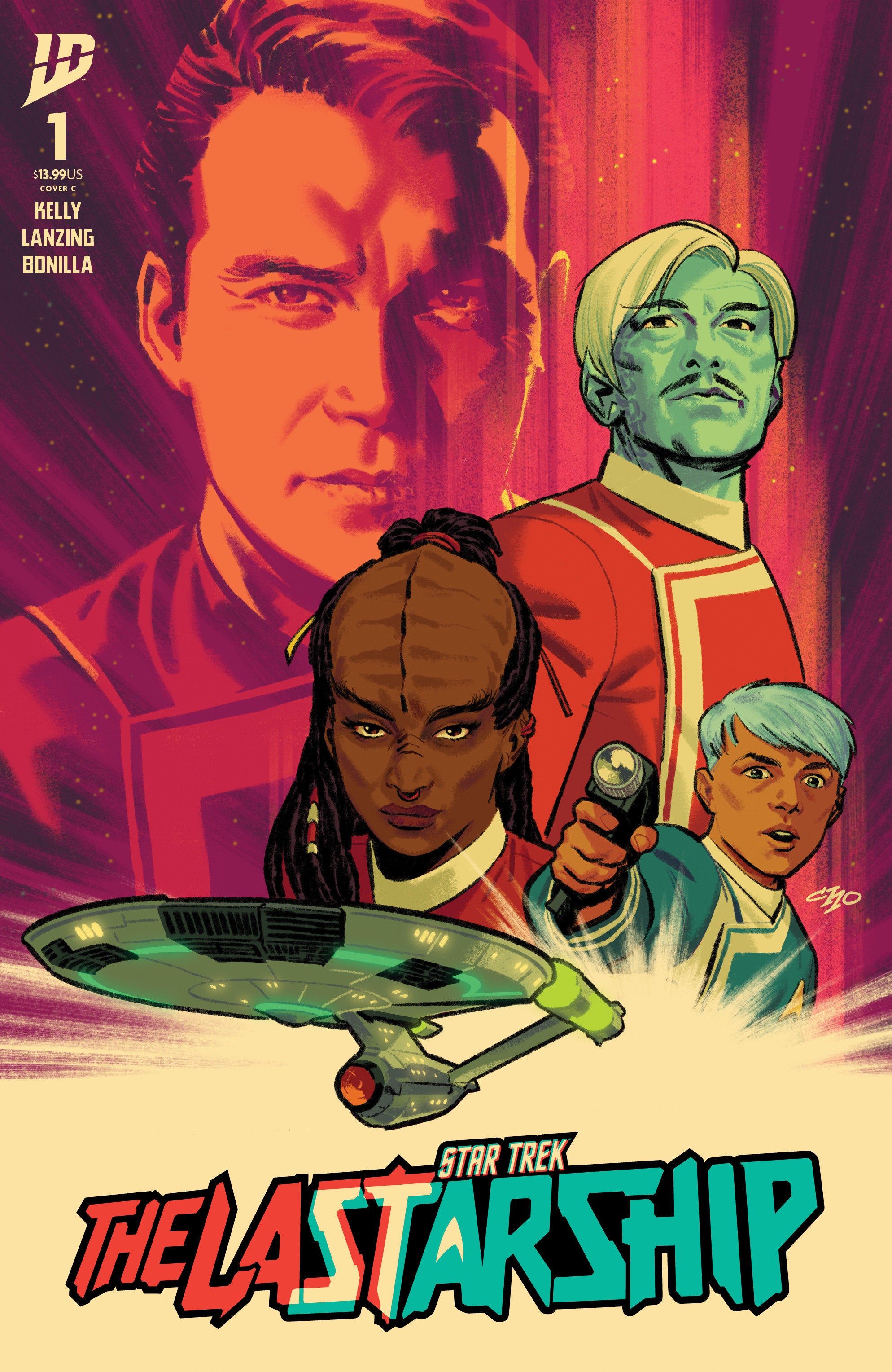 Star Trek: The Last Starship #1 Variant C Foil (Cho) (SCHD: 09/24/2025)