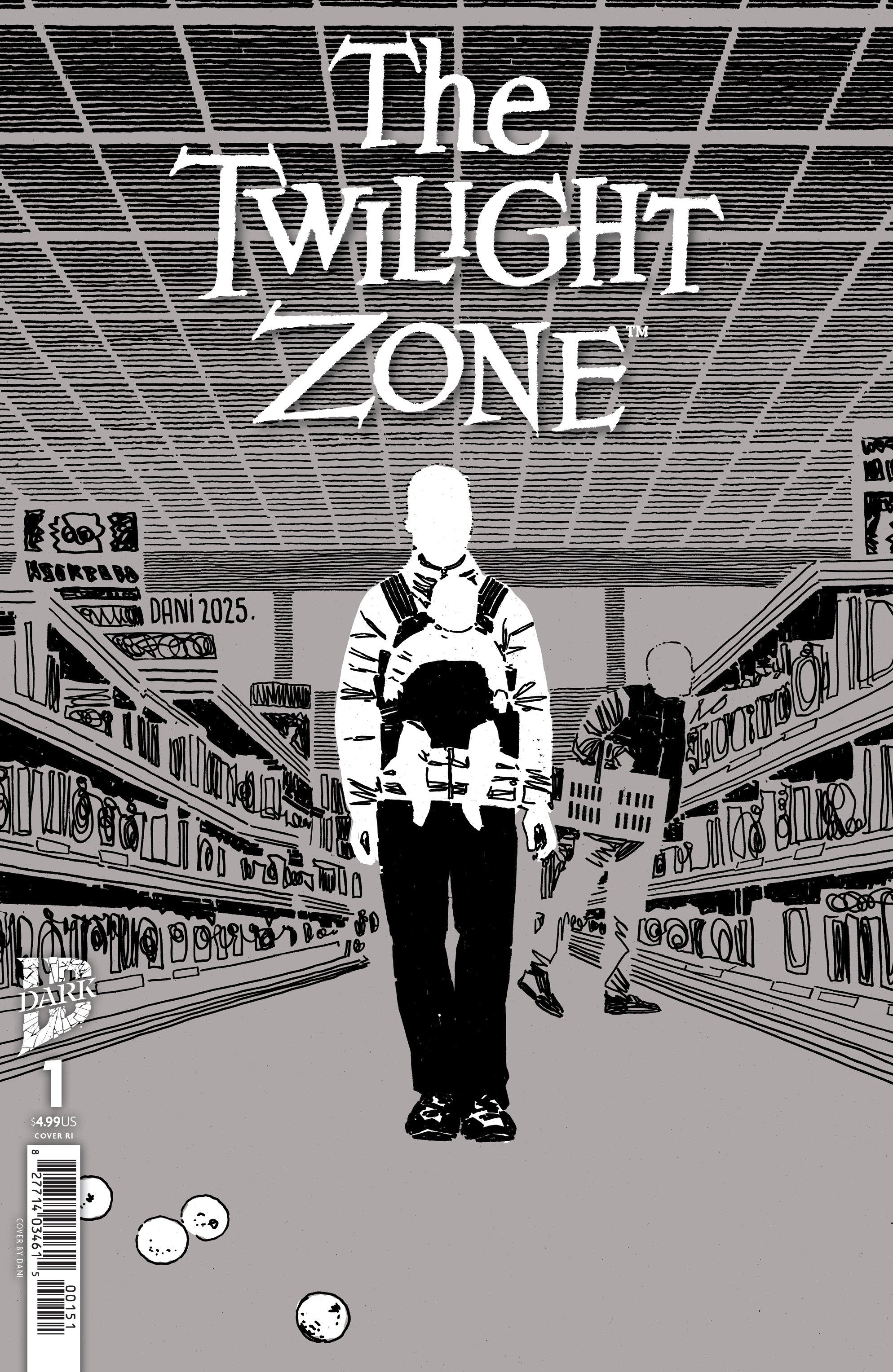 The Twilight Zone #1 Variant RI (50) (Dani) (SCHD: 09/24/2025)