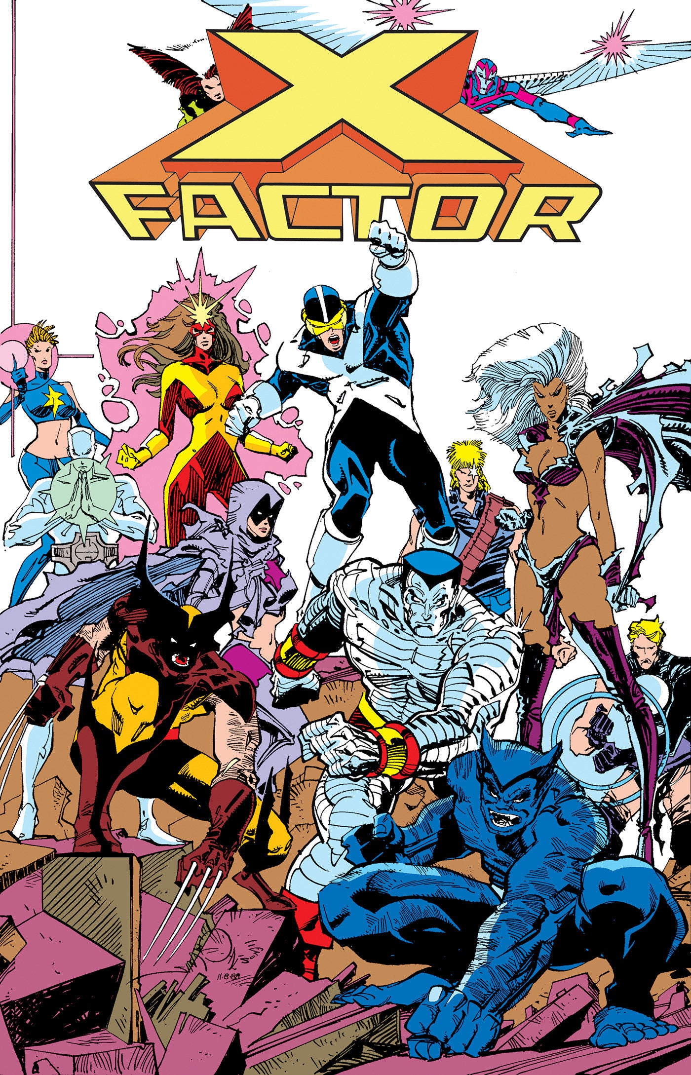 X-Factor: The Original X-Men Omnibus Vol. 2 Walter Simonson Inferno Cover (SCHD: 01/27/2026)