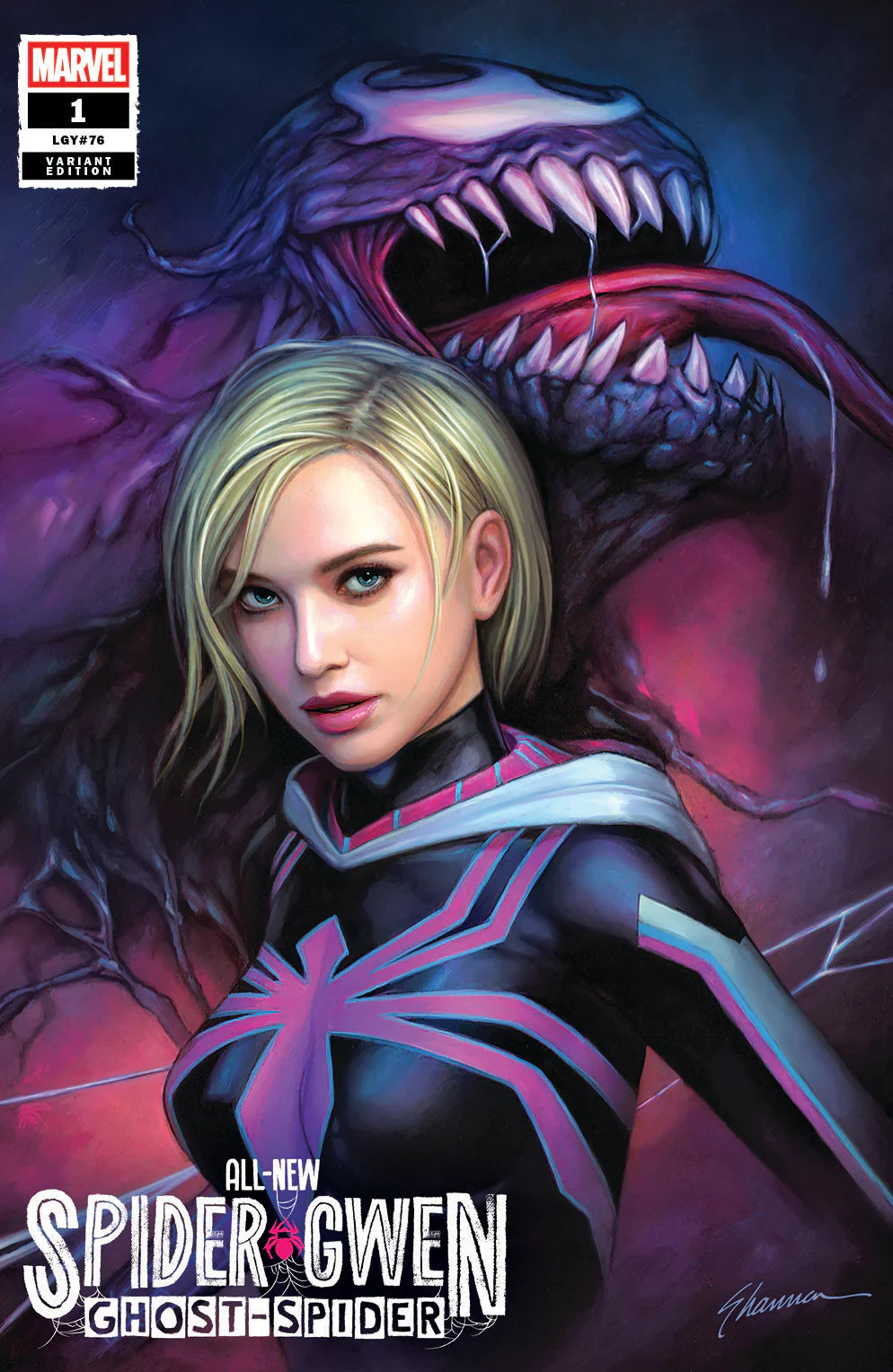 ALL-NEW SPIDER-GWEN: THE GHOST-SPIDER #1 SHANNON MAER - 616 SHARED EXCLUSIVE - TRADE DRESS - LTD 3000
